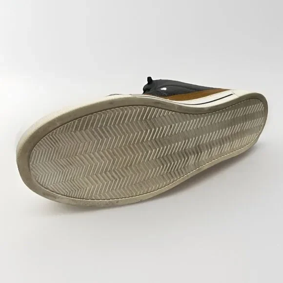 NWOB Crown Vintage DEVASSY Black Leather Lace Up Sneakers shoes Boots Mens 10M - Picture 6 of 6